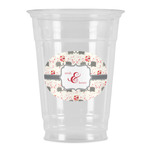Elephants in Love Party Cups - 16oz (Personalized)