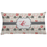 Elephants in Love Pillow Case (Personalized)