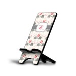 Elephants in Love Cell Phone Stand (Small) (Personalized)