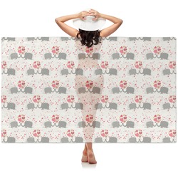 Elephants in Love Sheer Sarong