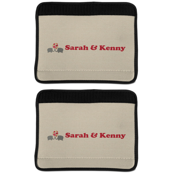 Elephants in Love Seat Belt Cover (APPROVAL Update)