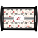 Elephants in Love Wooden Tray (Personalized)