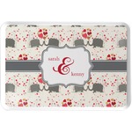 Elephants in Love Serving Tray (Personalized)