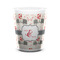 Elephants in Love Shot Glass - White - FRONT
