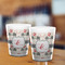 Elephants in Love Shot Glass - White - LIFESTYLE