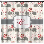 Elephants in Love Shower Curtain - Custom Size (Personalized)