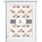 Elephants in Love Single White Cabinet Decal