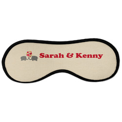 Elephants in Love Sleeping Eye Masks - Large (Personalized)