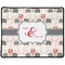 Elephants in Love Large Gaming Mouse Pad - 12.5" x 10" (Personalized)