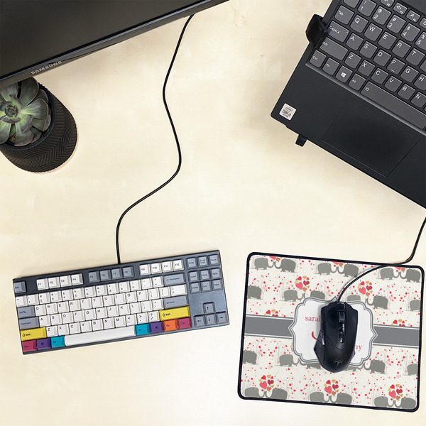 Elephants in Love Small Gaming Mats - LIFESTYLE