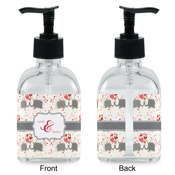 Elephants in Love Glass Soap/Lotion Dispenser - Approval