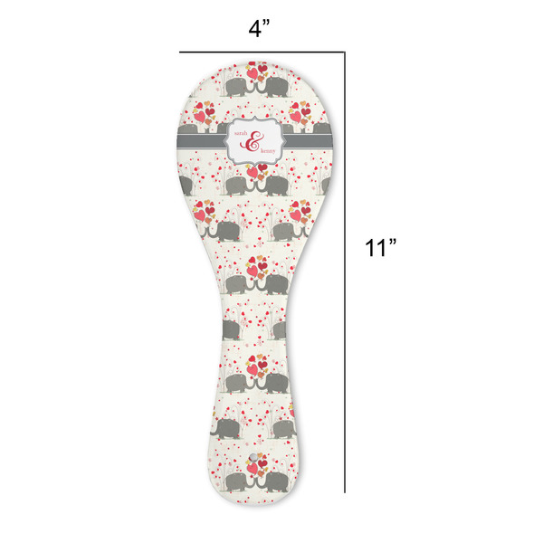 Elephants in Love Spoon Rest Trivet - APPROVAL