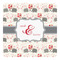 Elephants in Love Square Decal