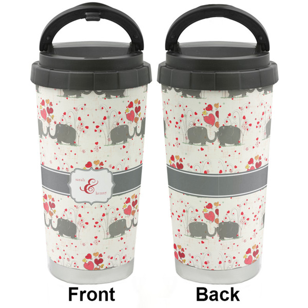 Elephants in Love Stainless Steel Travel Cup - Apvl