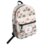 Elephants in Love Student Backpack (Personalized)
