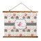 Elephants in Love Wall Hanging Tapestry - Wide (Personalized)