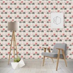 Elephants in Love Wallpaper & Surface Covering
