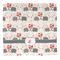 Elephants in Love Washcloth - Front - No Soap