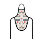 Elephants in Love Bottle Apron (Personalized)