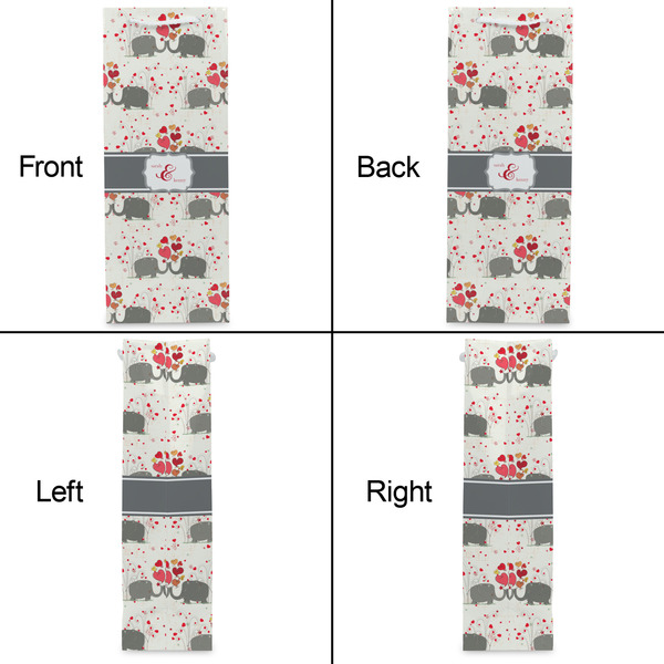 Elephants in Love Wine Gift Bag - Gloss - Approval