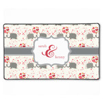 Elephants in Love XXL Gaming Mouse Pad - 24" x 14" (Personalized)