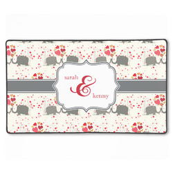 Elephants in Love XXL Gaming Mouse Pad - 24" x 14" (Personalized)