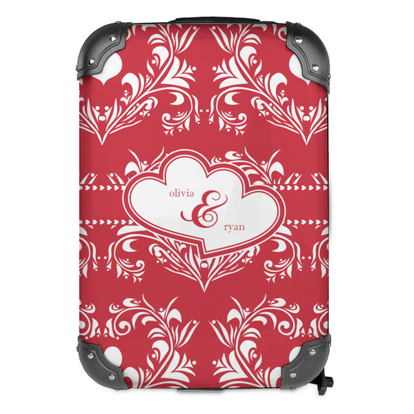 Heart Damask 13" Hard Shell Backpacks - FRONT