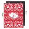 Heart Damask 16x20 Wood Print - Front & Back View