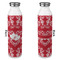 Heart Damask 20oz Water Bottles - Full Print - Approval