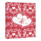 Heart Damask Canvas Print - 20x24 (Personalized)
