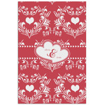 Heart Damask Poster - Matte - 24x36 (Personalized)