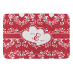 Heart Damask Anti-Fatigue Kitchen Mat (Personalized)