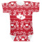 Heart Damask Baby Bodysuit (Personalized)