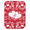 Heart Damask Baby Swaddling Blanket (Personalized)
