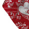 Heart Damask Bandana Detail