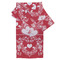Heart Damask Bath Towel Set - 3 Pcs (Personalized)
