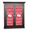 Heart Damask Cabinet Decal - Custom Size (Personalized)
