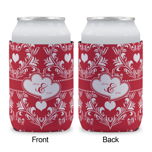 Heart Damask Can Sleeve - APPROVAL (single)