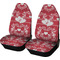 Heart Damask Car Seat Covers (Set of Two) (Personalized)