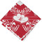 Heart Damask Cloth Napkin w/ Couple's Names