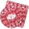 Heart Damask Rubber Backed Coaster (Personalized)