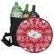 Heart Damask Collapsible Personalized Cooler & Seat