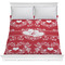 Heart Damask Comforter - Full / Queen (Personalized)