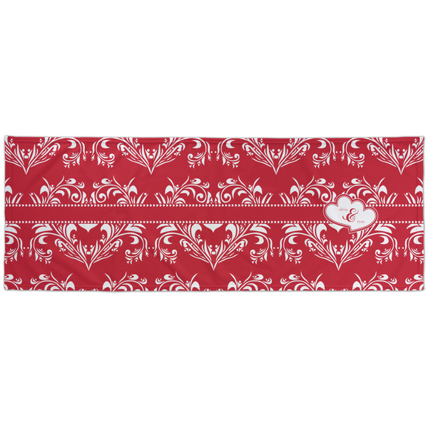 Heart Damask Cooling Towel- Approval