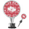Heart Damask Wine Bottle Stopper (Personalized)