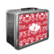 Heart Damask Custom Lunch Box / Tin