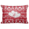 Heart Damask Decorative Baby Pillowcase - 16"x12" (Personalized)