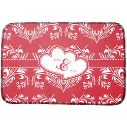 Heart Damask Dish Drying Mat (Personalized)