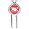 Heart Damask Golf Divot Tool & Ball Marker (Personalized)