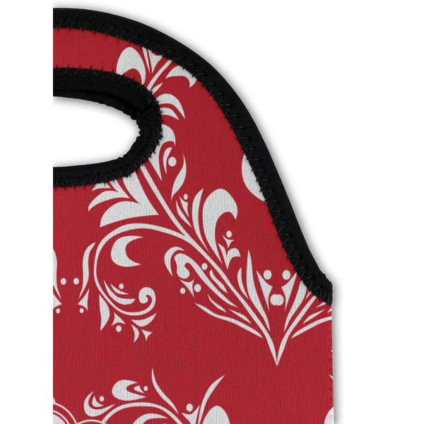 Heart Damask Double Wine Tote - Detail 1 (new)